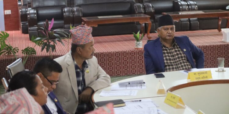 बजेटलाई ‘साइज’मा ल्याउन मुख्यमन्त्री आचार्यको निर्देशन
