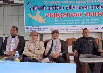 लुम्बिनी प्रादेशिक ललितकला प्रदर्शनी सुरु