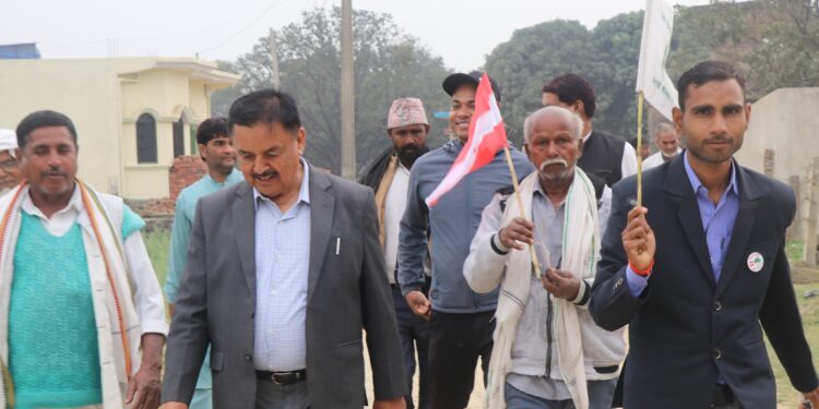 मलखाद र सिँचाइ सुविधाका लागि प्रतिबद्ध भएर लाग्छु ः कांग्रेस क्षेत्र नं. २ का उम्मेदवार आचार्य