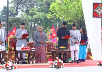 राष्ट्रपतिसमक्ष प्रधानमन्त्री बालेन्द्र शाहले लिनुभयो पद तथा गोपनीयताको शपथ