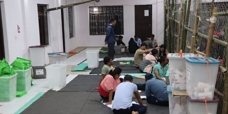 सकियो समानुपातिकतर्फको मतगणना