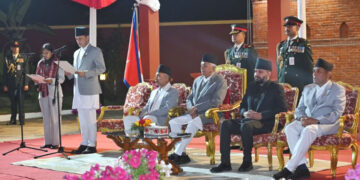 उपसभामुख ठाकुरद्वारा पद तथा गोपनीयताको शपथ ग्रहण