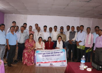 विद्यालय सुधार योजना निर्माण सम्बन्धी कार्यशाला