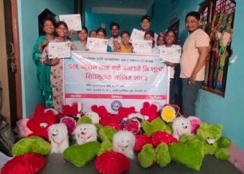 किशोरीलाई आत्मनिर्भर बनाउन सीप