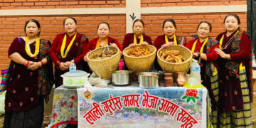 पाल्पामा सडक खाना महोत्सवः स्थानीय खाना र संस्कृतिमा झुम्मिए पर्यटक