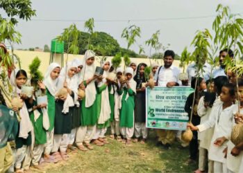 विश्व वातावरण दिवसको अवसरमा एक हजारभन्दा बढी बिरुवा रोपण