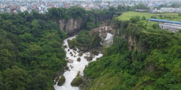 पोखराको सेती नदी थुनियो