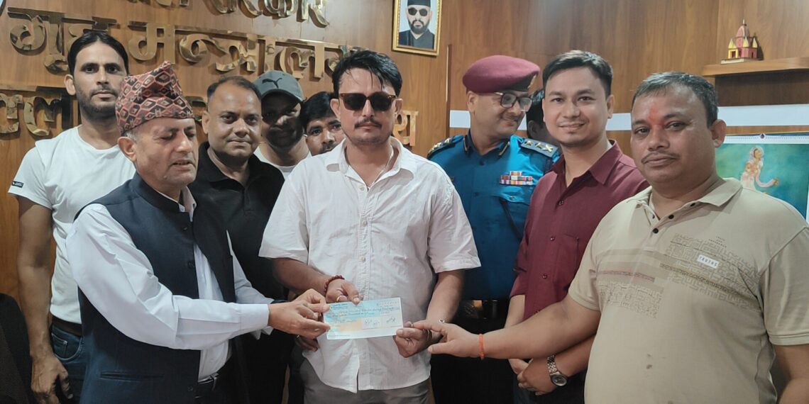 प्रधानमन्त्री दैवी प्रकोप उद्धार कोषमा आर्या बचतको ५१ हजार सहयोग