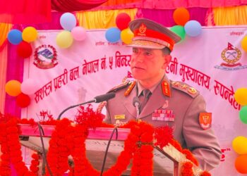 सशस्त्र प्रहरीलाई सीमा सुरक्षामा थप जिम्मेवार बन्न महानिरीक्षकको निर्देशन