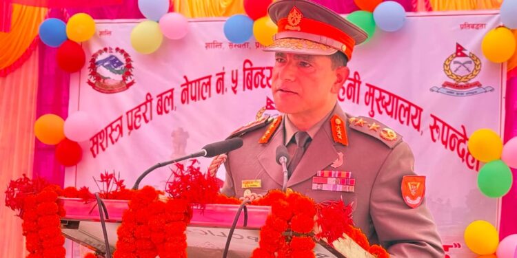 सशस्त्र प्रहरीलाई सीमा सुरक्षामा थप जिम्मेवार बन्न महानिरीक्षकको निर्देशन