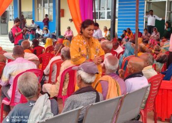 निःशुल्क आँखा शिविरबाट एक हजार एक सय ५० लाभान्वित