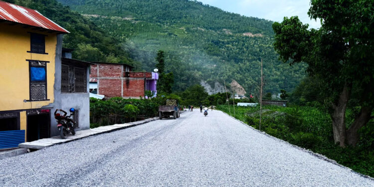 पाँच वर्षमा छयासी प्रतिशत काम