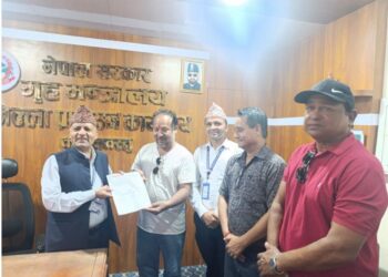 कालिकाद्वारा विपद् उद्धार कोषमा एक लाख ५५ हजार सहयोग