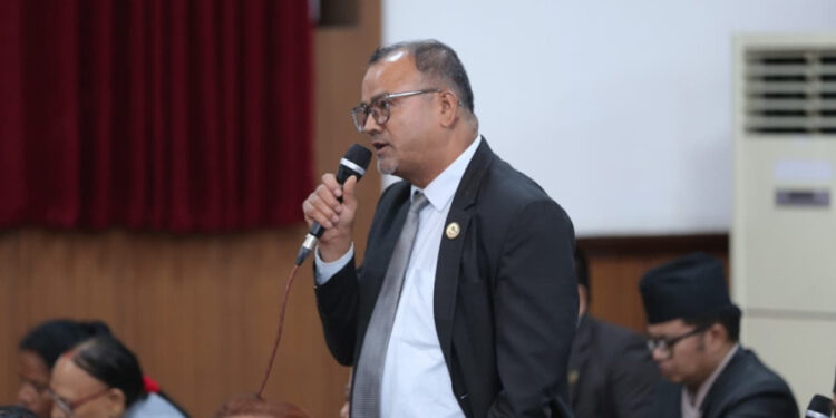 भ्रष्टाचार र प्रधानमन्त्रीको कूटनीतिक शैलीमाथि सांसद विष्टको प्रश्न