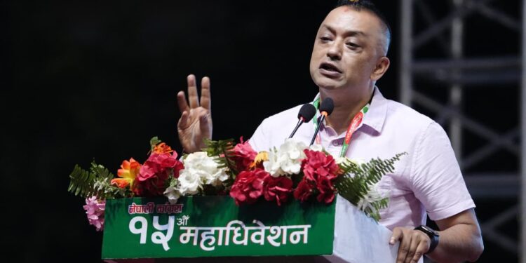 लोकतन्त्रमा जनताको आवाज बन्द गर्न मिल्दैन : सभापति थापा