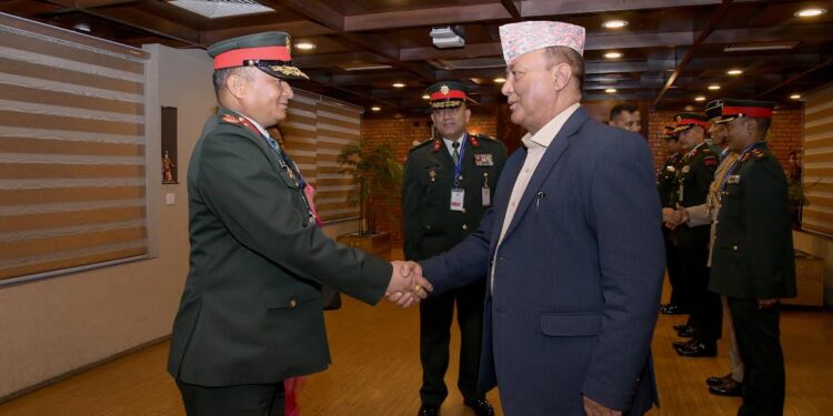 प्रधानसेनापति सिग्देल बेलायत प्रस्थान