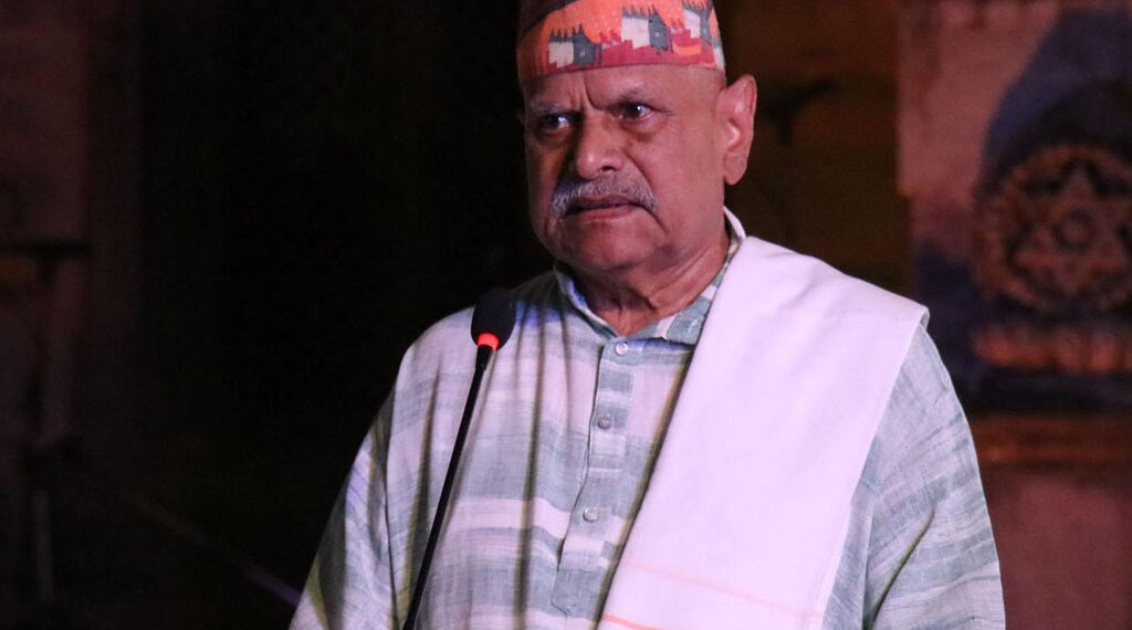 पुख्यौली गाउँ सपहीमा पूर्वराष्ट्रपति यादवको दसैँ